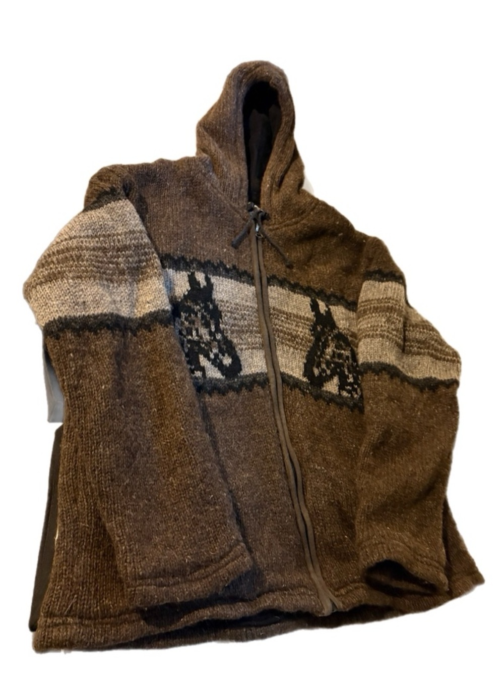 Rocky Mountain Outfitters Mens/Unisex 100% Exterior Wool Sweater